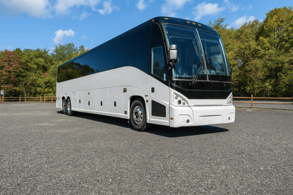 Ann Arbor Coach Bus Service 56 Passenger Charter Bus
