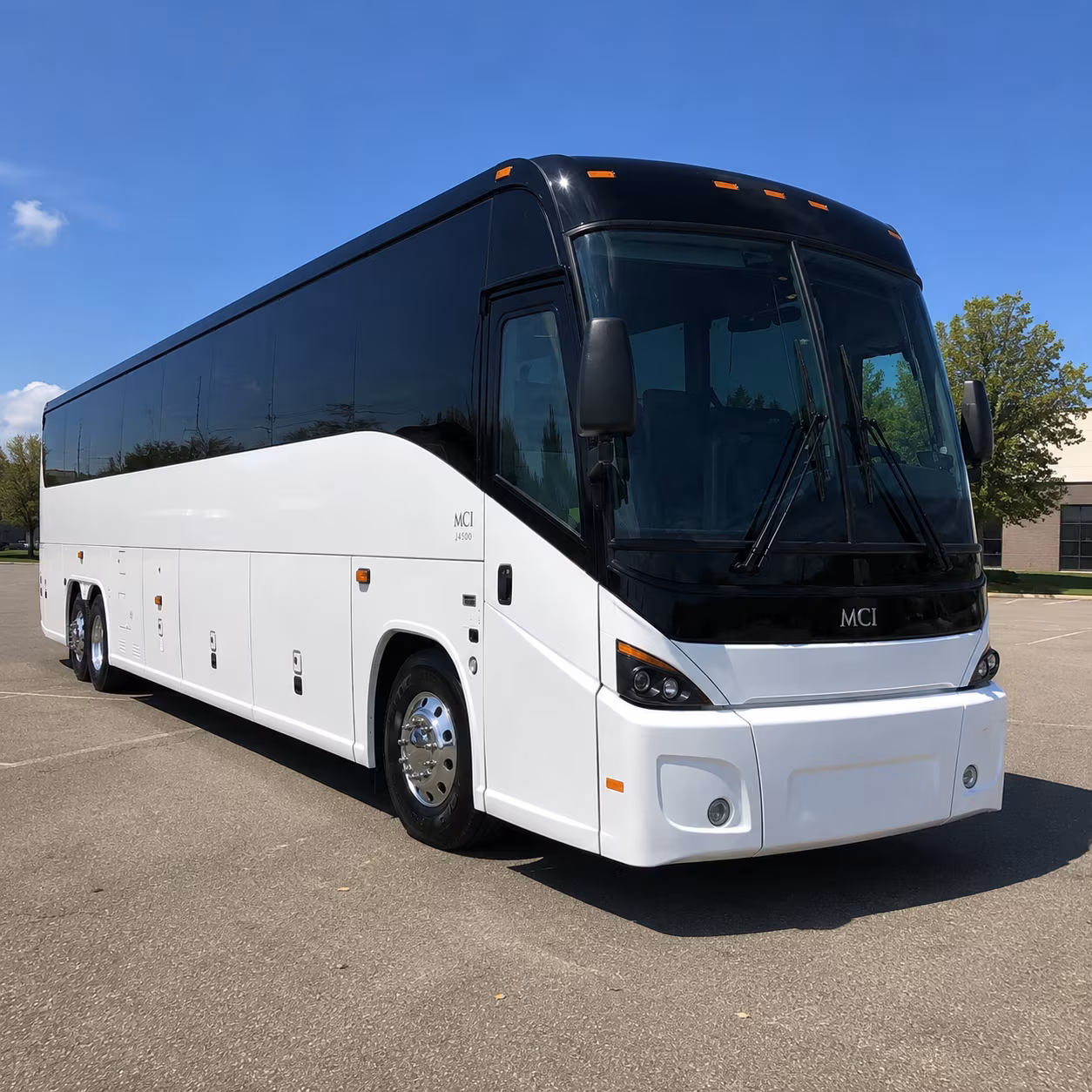 ann arbor 56 passenger charter bus
