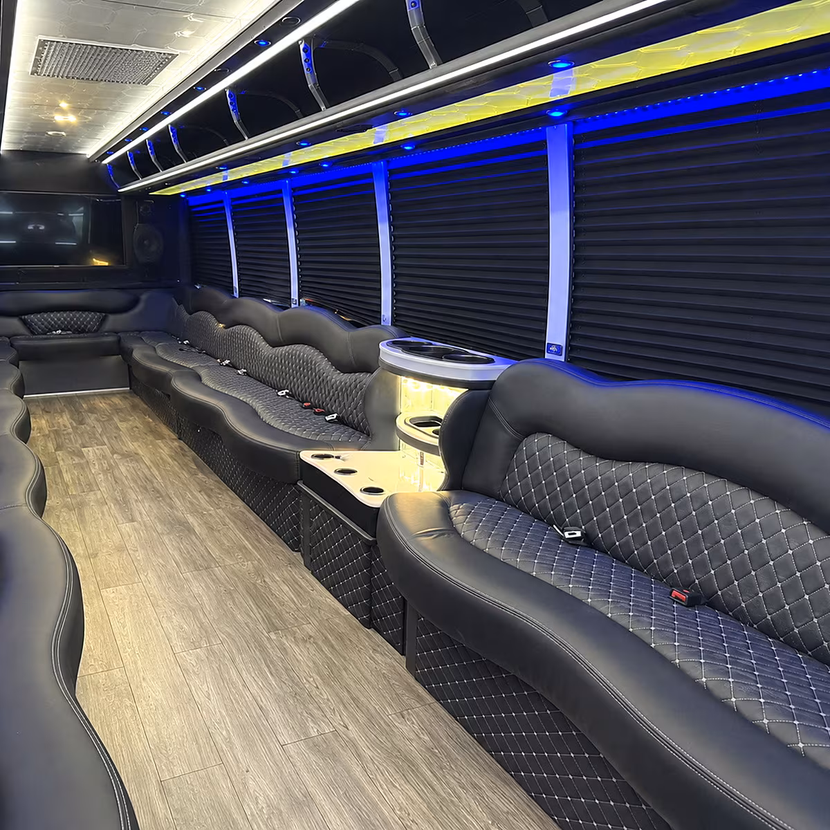 ann arbor sporting event party bus rental