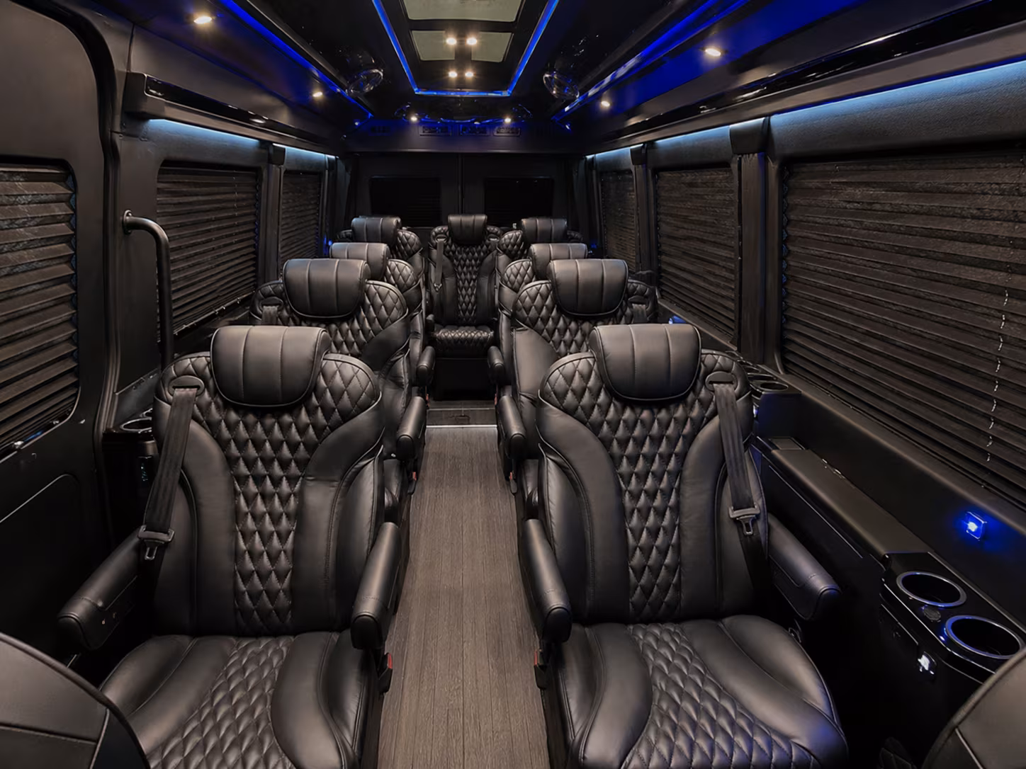 ann arbor sprinter van with driver inside