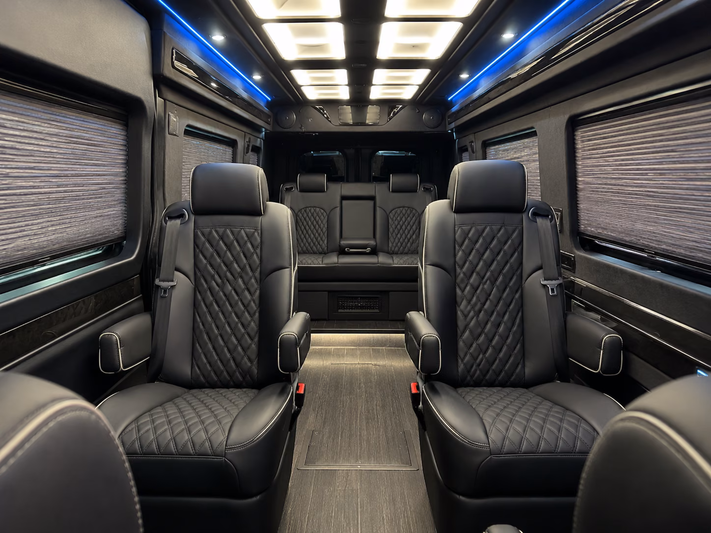 ann arbor sprinter van with driver interior