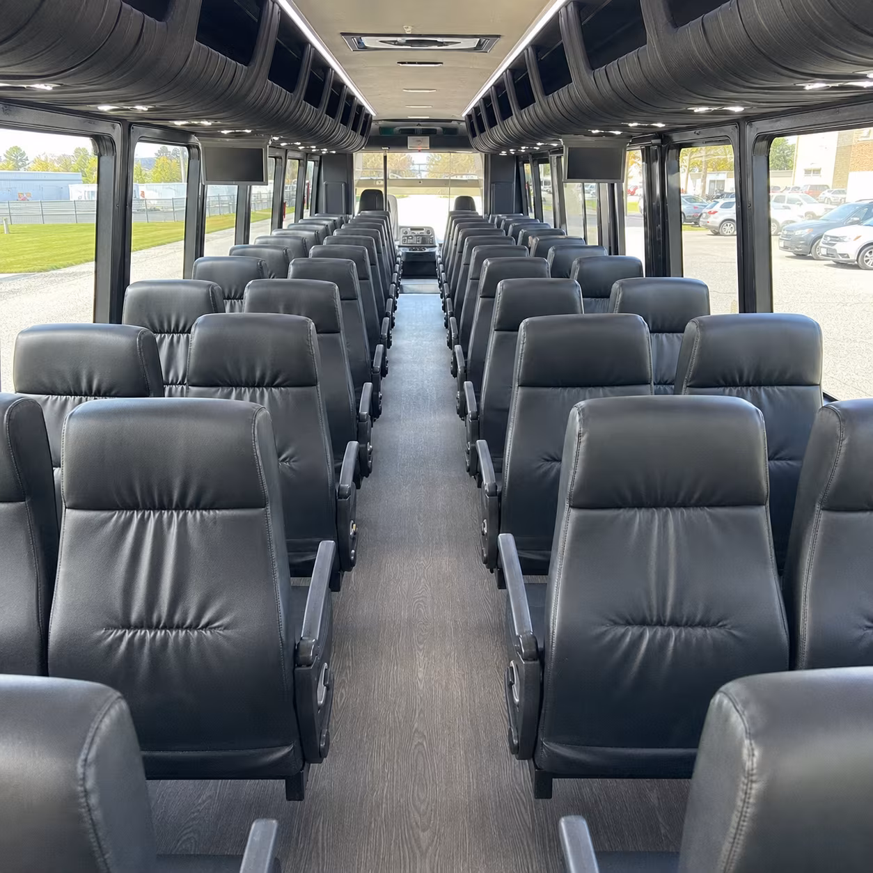 ann arbor wedding transportation onboard seating