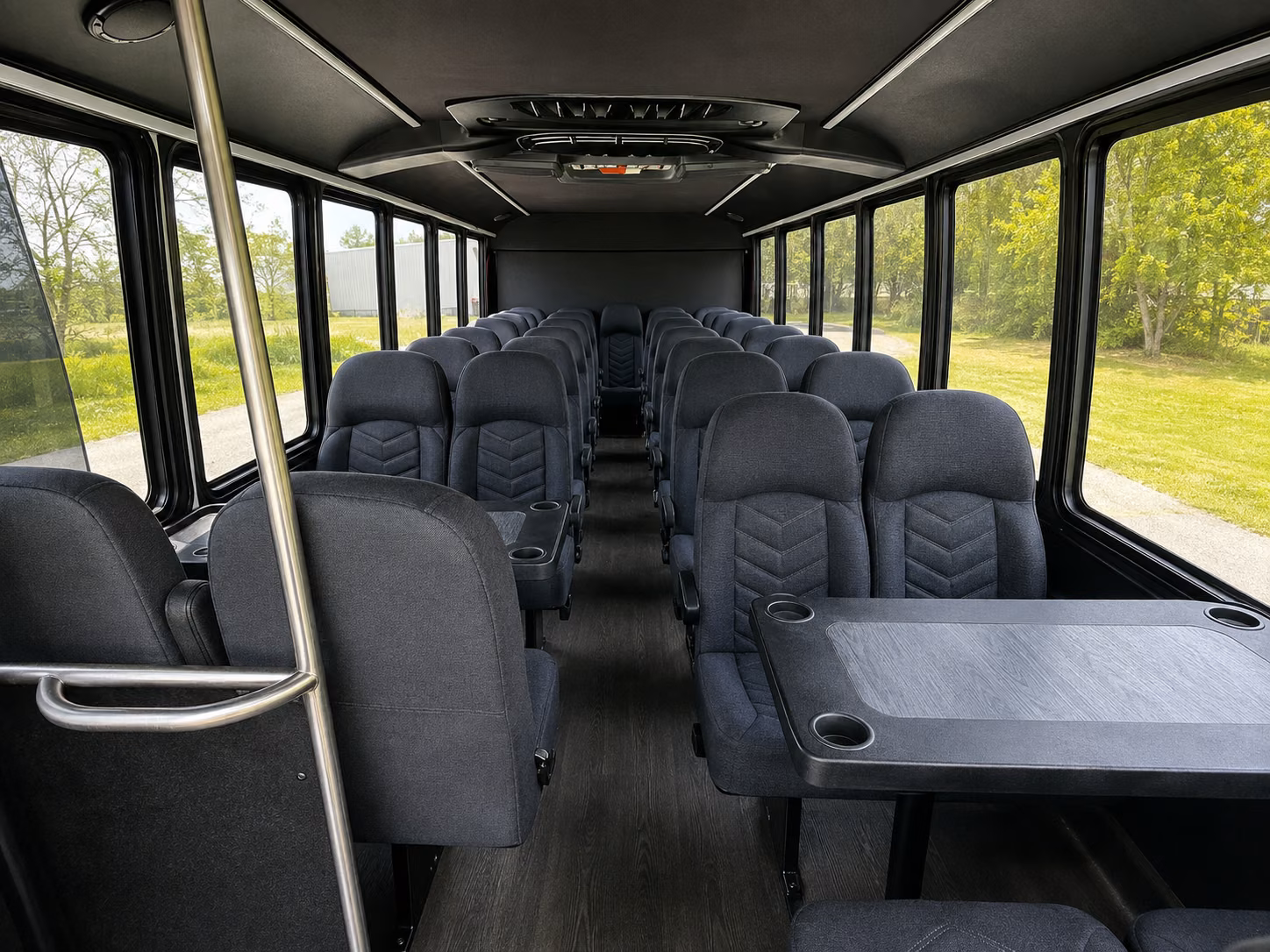 wedding guest shuttle buses between ann arbor hotels and venues